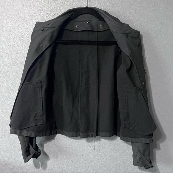 NWOT Urban Outfitters Cooperative Womens Cropped Gray Jacket w/Removable Liner S - Picture 2 of 10